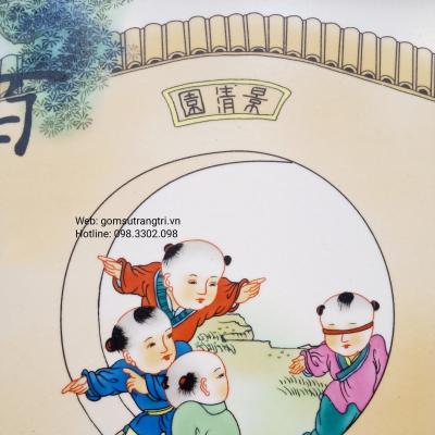 TRANH SỨ BÁCH NHI